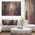thumbnail image 1 of Design Art - Woman in Frosty Forest, 1 of 1