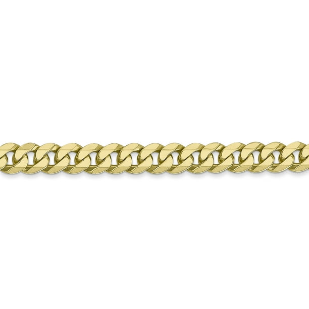 Flat beveled curb best sale chain