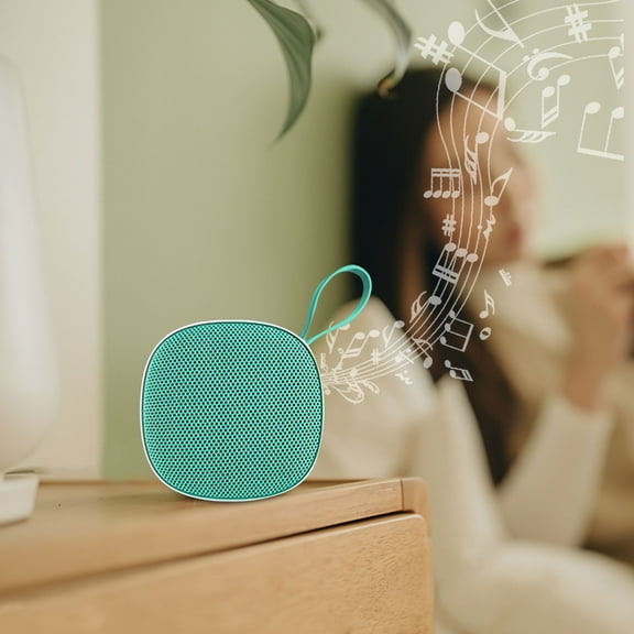 QTOCIO Bluetooth Speaker, Portable Handheld Cloth Art FM Radio Bluetooth Wireless Speaker