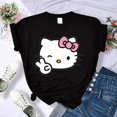 thumbnail image 1 of Camiseta de Manga Y2k de Anime japonés Hello Kitty para mujer, novedad de 2024, 1 of 5