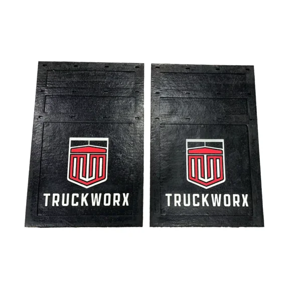 Truckworx 24" x 36" Mud Flaps | 5/8" Thick - Set of 2