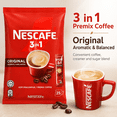 thumbnail image 5 of 2 Packs Nescafe 3-in-1 ORIGINAL Premix Instant Coffee Single Serve Packets, 5 of 7