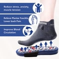 thumbnail image 3 of zapatos, sandalias, alfombrilla, alivio de la fascitis plantar del estrés, regalos para hombres y mujeres, alivia el dolor de neuropatía de la artritis del arco del talón (L) ShuxiuWang 9024715123664, 3 of 5
