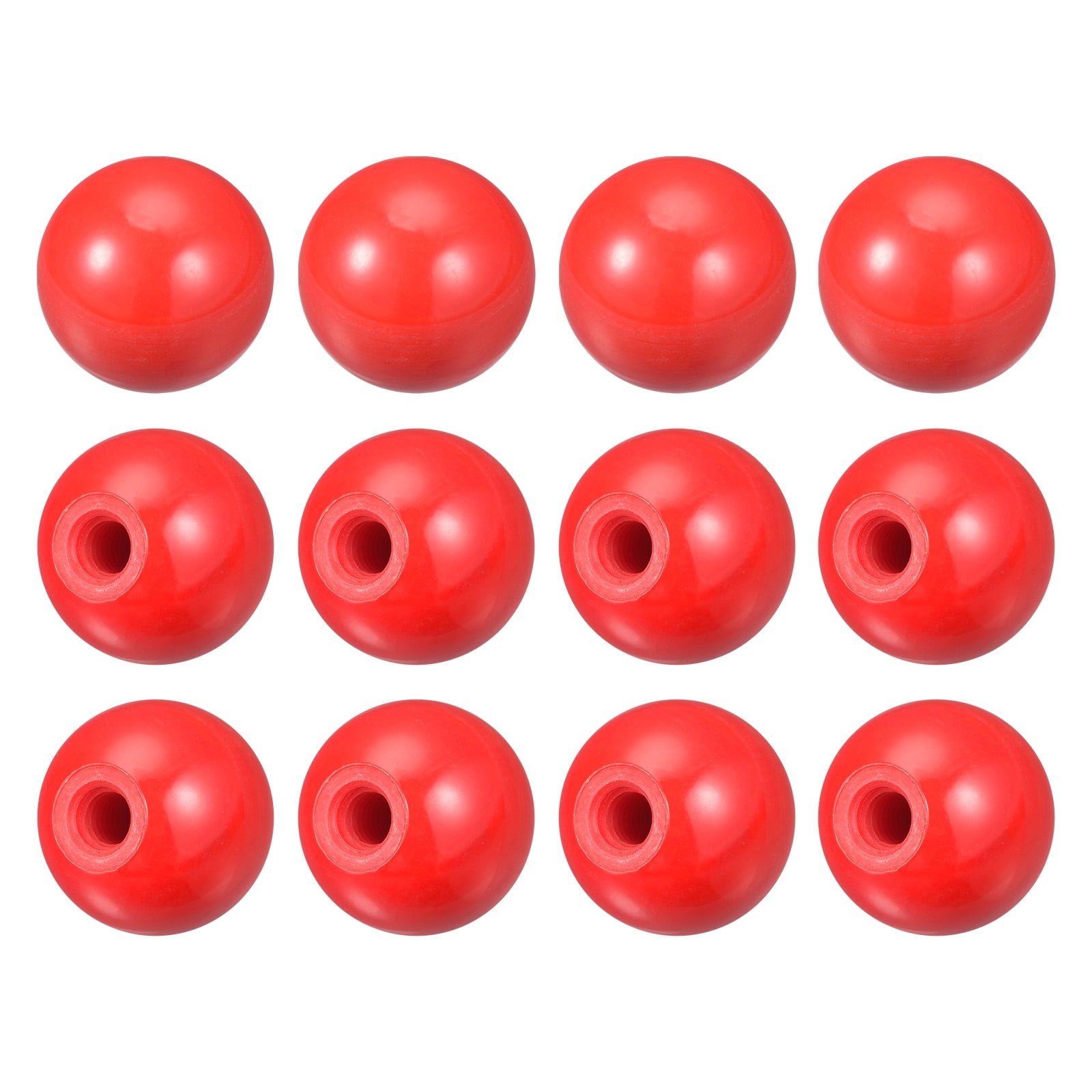 Uxcell Threaded Ball Knobs, 1.18Inch Dia M8 Female Thread Thermoset