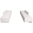 thumbnail image 3 of BizChair White LeatherSoft Reception Configuration, 6 Pieces, 3 of 6