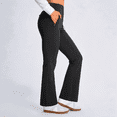 thumbnail image 2 of Feekit Women's Fleece Lined Winter Leggings High Waisted Soft Stretch Yoga Pants Warm Thermal Pants, 2 of 9