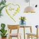 thumbnail image 3 of Heart-Shaped Mirror Stickers, Self-Adhesive Acrylic Mirror Stickers Art Murals, DIY Wall Art Home De, 3 of 5
