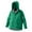 Green, variant on Kids Waterproof Windproof Breathable Rain Jacket Hooded Outdoor Sport Coat with Pocket for Boys Girls All Weather Protection Lightweight Packable Rainwear(Pink,10-12 Years)