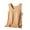 Khaki, variant on Tank Tops for Women Tank Top Sleeveless Tops With Built In Bras Shelf Bra Padded Shirt Casual Tanks Loose Fit Tank Tops