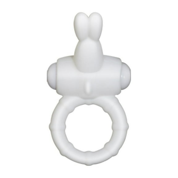 Rabbit Shape Silicone White Body massager Personal Massage for Men