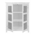 thumbnail image 5 of Teamson Home Conner Freestanding Two-Door Floor Storage Accent Cabinet with 2 Adjustable Shelves, White, 5 of 8