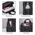 thumbnail image 3 of Honeii Multicolored Butterflies Print Lightweight Backpacks,Carry on Backpack,Durable Backpack for School, Work & Travel, 3 of 7