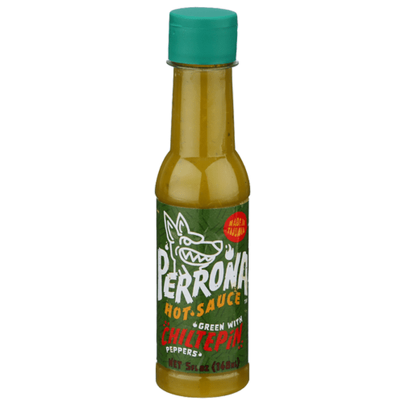 (Pack Of 12) Perrona Sauce Salsa Chiltepin Green 5 Oz