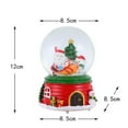 thumbnail image 3 of Caja de música iluminada Zulema para Regalos de Navidad Año Nuevo Musical de la bola de cristal, 3 of 8