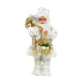 thumbnail image 1 of Figura de Papá Noel, Adornos Navideños de Papá Noel, Centro de Mesa Navideño, Estatuilla de Papá Noel, Muñeco de Papá Noel para Chimenea de Escritorio 30 centimetros, 1 of 8