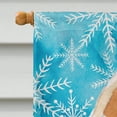 thumbnail image 3 of Carolines Treasures BB9458CHF Yellow Labrador No. 2 Winter Flag Canvas House, 3 of 4