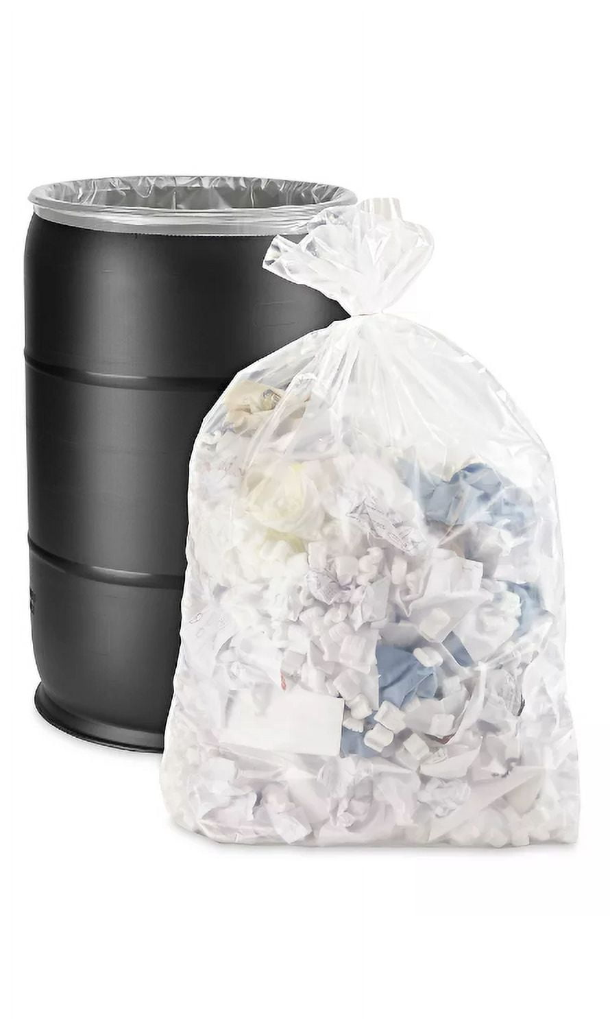 Heavy Duty 45 gallon trash bag - Can Liner / Garbage Bag (Bulk Case 250 count)