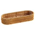 thumbnail image 1 of Cesta de almacenamiento tejida a mano para picnic, decorativa, para servir, llavero, cesta rectangular de frutas tejida para cocina y baño. S, 1 of 8