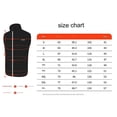 thumbnail image 5 of Chaleco calefaccionado para hombres, chaqueta calefactable recargable por USB, 4 zonas calefactadas, chaleco de caza calefaccionado de invierno sin batería (azul), 5 of 5