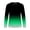 Mint Green, variant on Shadoumai Boys Gradient Rash Guard Long Sleeve UPF 50 Swim Shirt for Boys Kids Youth, UV Sun Protection Water Shirts for Beach Surf
