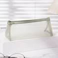 thumbnail image 7 of Tepsmf Transparent Mesh Pencil Case Mesh Makeup Brush Bag, Pouch Portable Mesh Cosmetic Bags with Zipper Versatile Small Meshes Zipper Pouch for Travel Office Home Accessories, 7 of 7
