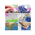thumbnail image 3 of Kit de pintura con diamantes, diseño de globos Casita con estampado de símbolos, 3 of 6