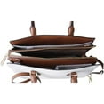 thumbnail image 3 of Michael Kors Sheila Medium Satchel Handbag, Vanilla, 3 of 6