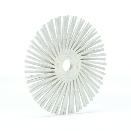 Scotch-Brite Radial Bristle Disc,TC,3"Dia,120G,PK40 7100138296