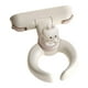 thumbnail image 1 of Soporte de pie para el baño con asa suave, juguete sonoro, soporte giratorio y ventosa fuerte para el abrazo del baño de los niños en la ducha. Marrón, 1 of 9