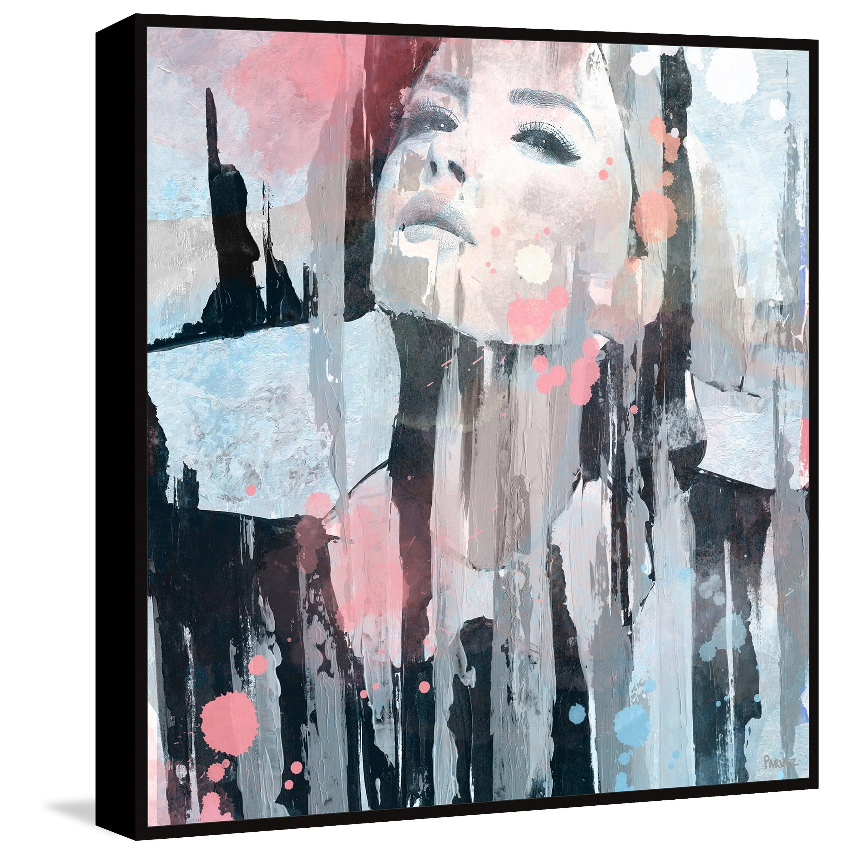 Parvez Taj You Are Gorgeous Floater Framed Canvas Wall Art