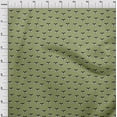 thumbnail image 4 of oneOone Cotton Cambric Gray Fabric Rabbit Quilting Supplies Print Sewing Fabric By The Yard 56 Inch Wide, 4 of 5