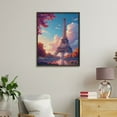 thumbnail image 4 of Paint by Numbers Kit for Adults, Eiffel Tower Sunset Blossoms Paint by Numbers, Easy Paint by Numbers Kit for Adults Beginner, DIY Adult Paint by Number Kits on Canvas, Home Decor, 4 of 7