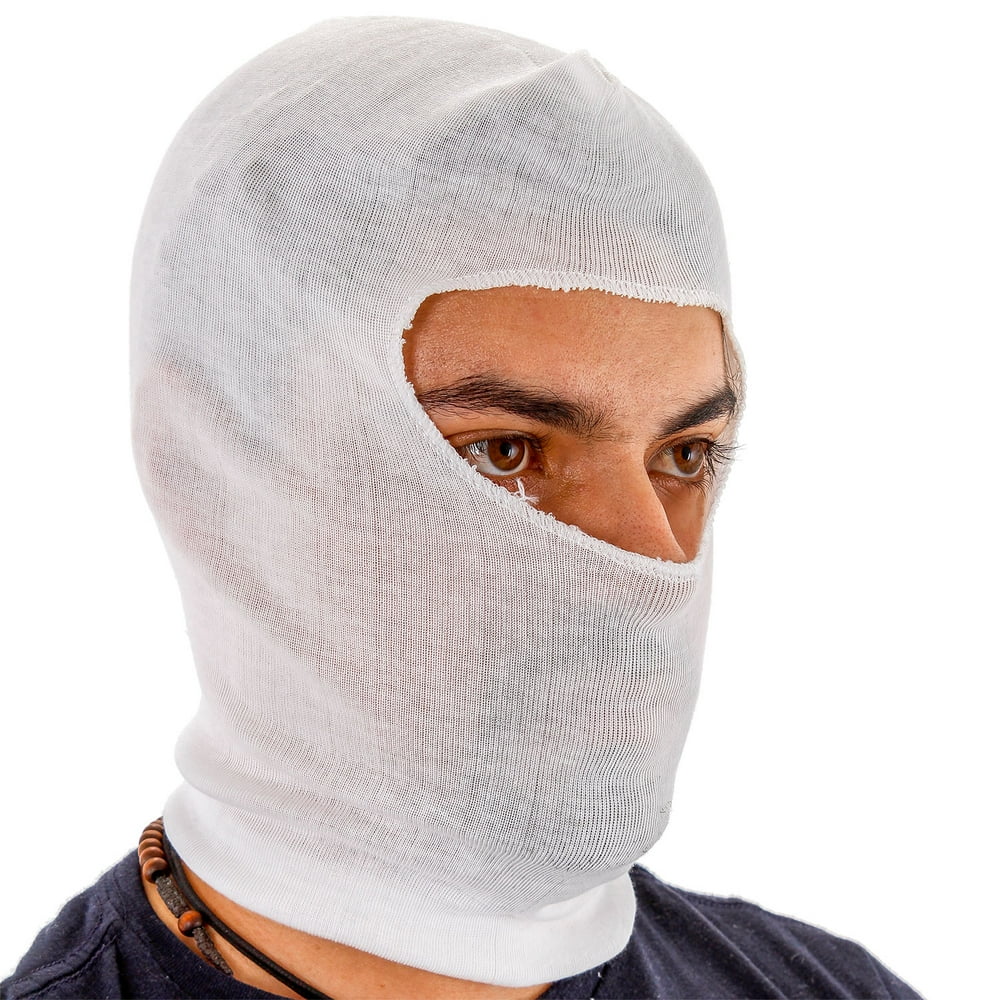 10 Painters Spray Socks, Stretch Cotton Head Hood Mask, Protect Face