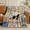 color2, variant on SPXUBZ Rustic Farmhouse Patchwork Flannel Fleece Blanket, Woodland Animal Throw Blanket, Soft Cozy Warm Blanket for Bedroom Sofa Decor 60"x50"