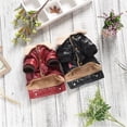 thumbnail image 4 of Pet Large Dog Clothes Winter Warm PU Coat For Large Dog Golden Retriever Labrador Coat Jacket Outfit RED/BLACK Pets Clothing 7XL ShopWise Round, 4 of 5