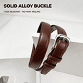 thumbnail image 2 of Natyhooy Women Belts For Jeans Dresses Pants Ladies Leather Waist Belt with Elegant Buckle, 2 of 7