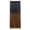 Black To Auburn, variant on LELINTA Women 26" Long Straight 3/4 Full Head Clip in Synthetic Hair Extentions 160g Black Brown Blonde