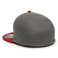 thumbnail image 6 of OC Sports EDGE Flexible Fitting Cap - Graphite Red, 6 of 8