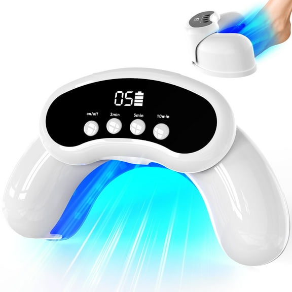 iKeener Rechargeable Nail Lamp Is Designed For Nail Fungus, Foldable