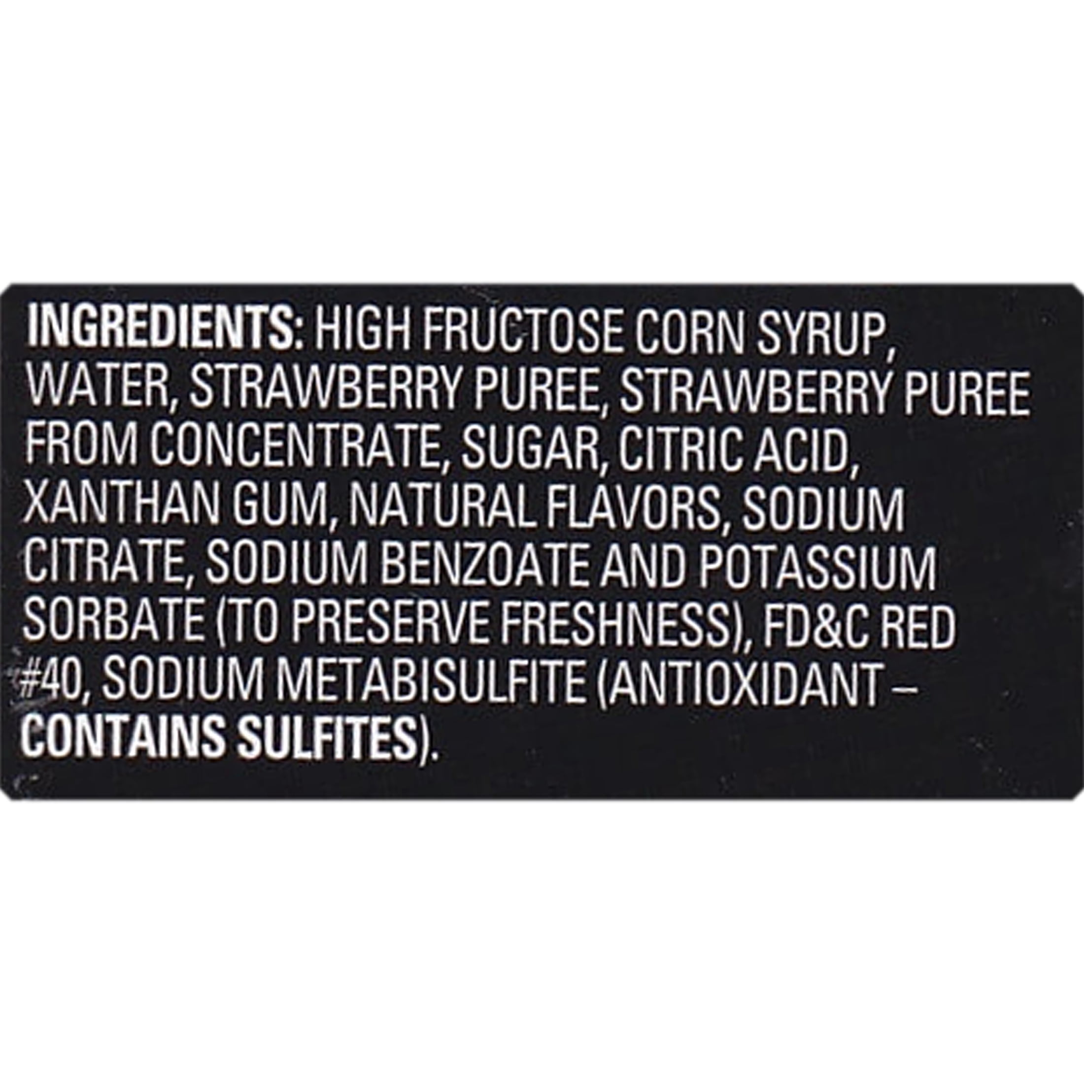 Finest Call Strawberry Puree Cocktail Mixer, 1 Liter Plastic Bottle
