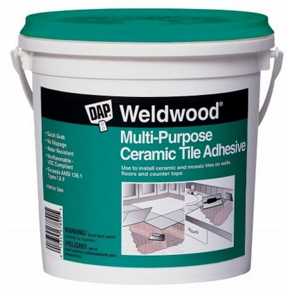 DAP Weldwood Multipurpose Ceramic Tile Adhesive - 1 Qt