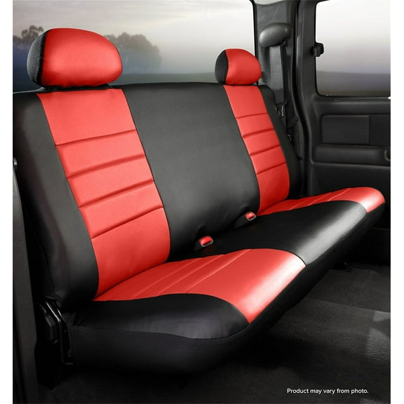 Fia Inc. SL62-95 RED FIASL62-95 RED 14-16 SILVERADO/SIERRA 1500/15-16 GM 2500/3500 SL REAR BENCH W/ADJ HEADREST SEAT COVER RED