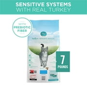 Purina ONE Sensitive Stomach, Sensitive Skin, Natural Dry Cat Food, +Plus Sensitive Skin and Stomach Formula, 7 lb. Bag