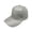 Grey, variant on Womens Leather Baseball Cap Classic Solid Color Smooth Dad Hat Adjustable Waterproof Pu Sun Hats Beige One Size