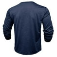 thumbnail image 5 of ZZHZGZ Mens 4Th of July Shirt Men T Shirts Pack Men Slub Open Tube Shirt Long Sleeve Collar T Shirt Top S, 5 of 8
