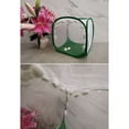 thumbnail image 2 of Amdohai Collapsible Insects and Butterflies Habitat Cage MeshTerrarium Pop-up Insect-proof White Green Translucent Polyester Bottom, 2 of 8