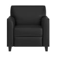 thumbnail image 5 of BizChair Black LeatherSoft Chair with Clean Line Stitched Frame, 5 of 10