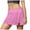 Pink, variant on TJAZFJPA Silver Dress Mini Skirts for Women High Waist Split Hem Casual Fitted Athletic Bodycon Skort Skirts with Shorts Red Mini Dress Women Dresses Summer
