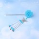 thumbnail image 4 of Pinzas para El Cabello con Flecos Y para Mujeres Chinas Antiguas, Broche de Clip Deslizante - Azul Macarena Palillos para el cabello para las mujeres, 4 of 8