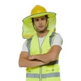 thumbnail image 4 of Full Brim Hard Hat Sun Shade Visor Neck Shield-LIME, 4 of 6
